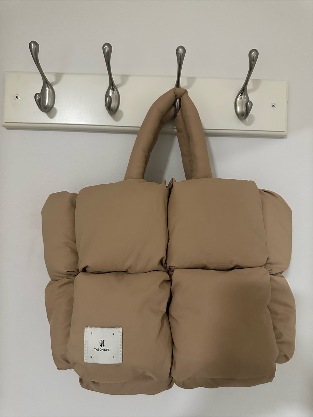 The Oh Kind - The Beige Puff Bag View 4
